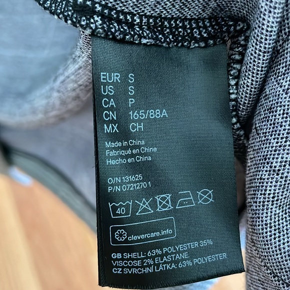 NWOT Plaid double breasted jacket - Picture 7 of 7